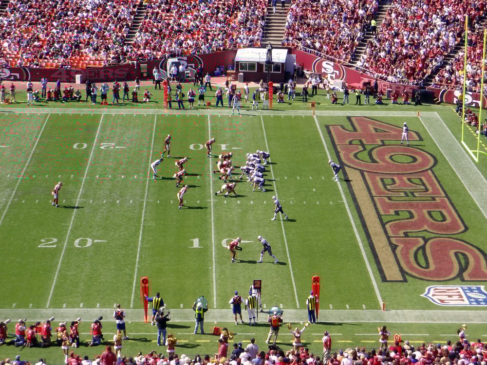 49ers field