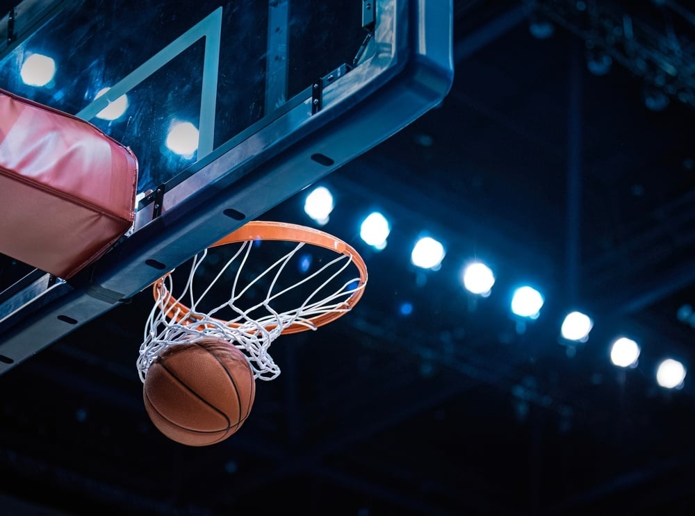 basketball and hoop