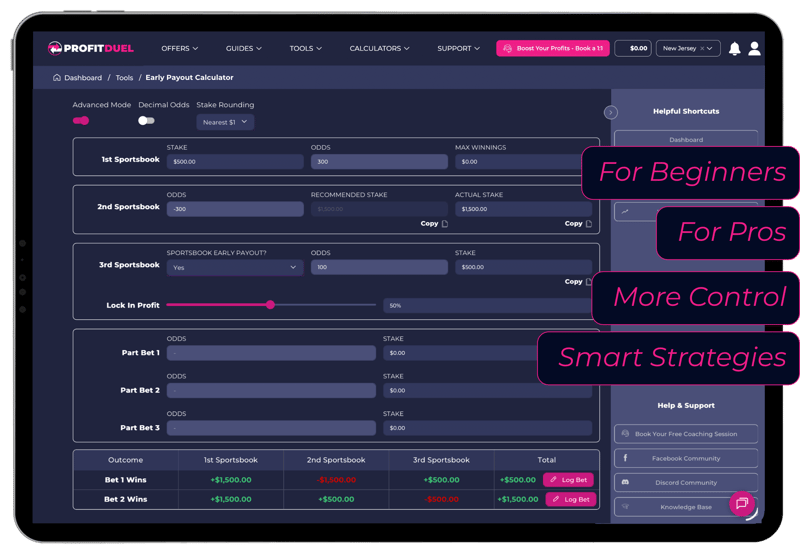 early payout screen 3