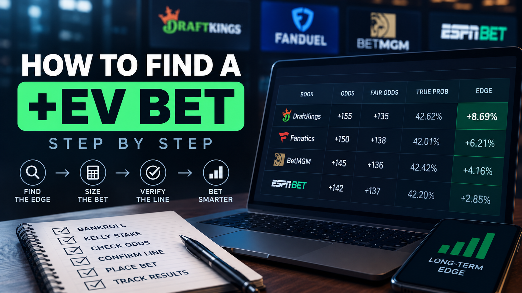 How to find an +EV bet