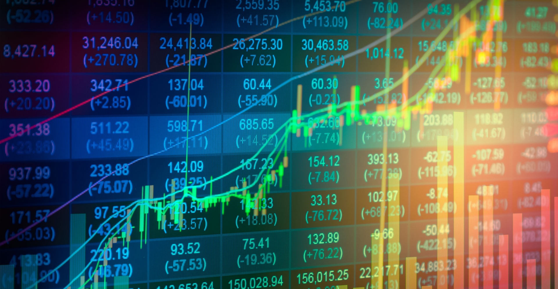 Stock market as a graph
