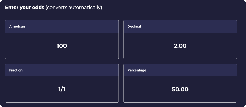 odds converter new